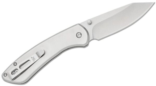 744 Sovereign Button Lock Folding Knife Stainless Steel 0744SSS-B - Image 2