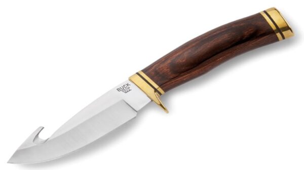 191 Zipper™ Fixed Blade Knife Wood Handle with Sheath 0191BRG-B