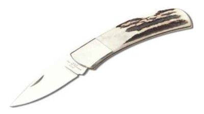 Gentleman's Lockback Folding Knife Stag Handle GT/ST