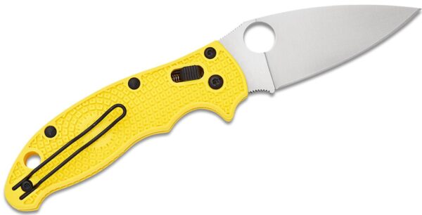 Manix 2 Salt Lightweight Ball Bearing Lock Folding Knife 3.37" Satin CPM-MagnaCut Plain Blade, Yellow FRN Handle C101PYL2 - Image 2