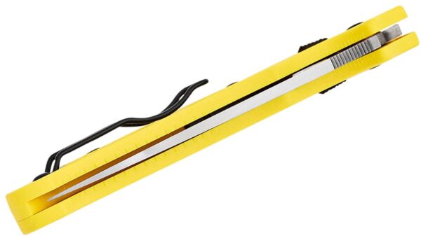 Manix 2 Salt Lightweight Ball Bearing Lock Folding Knife 3.37" Satin CPM-MagnaCut Plain Blade, Yellow FRN Handle C101PYL2 - Image 5