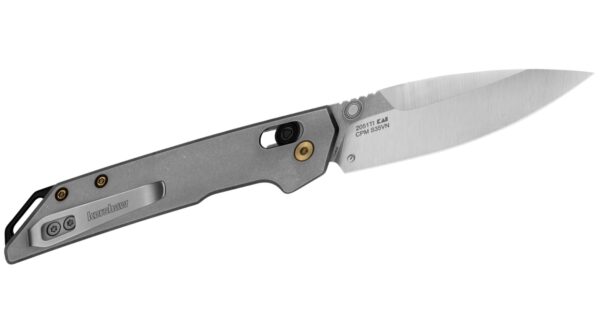 Mini Iridium DuraLock Titanium S35VN 3.0" Satin Stonewashed 2051TI - Image 2