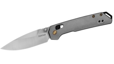 Mini Iridium DuraLock Titanium S35VN 3.0" Satin Stonewashed 2051TI