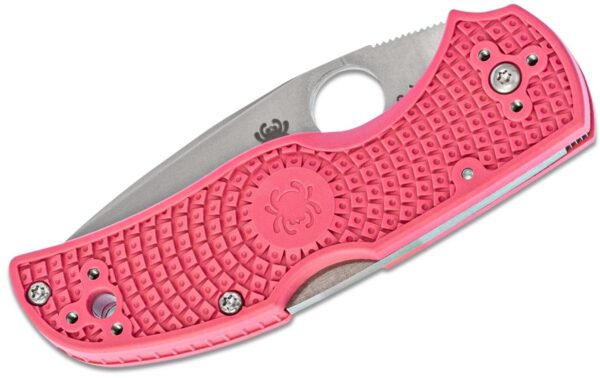 Native 5 Folding Knife 3" S30V Satin Plain Blade, Pink FRN Handle, Lockback  C41PPN5 - Image 2