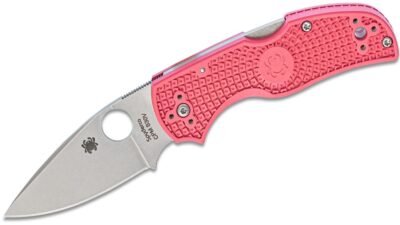 Native 5 Folding Knife 3" S30V Satin Plain Blade, Pink FRN Handle, Lockback  C41PPN5