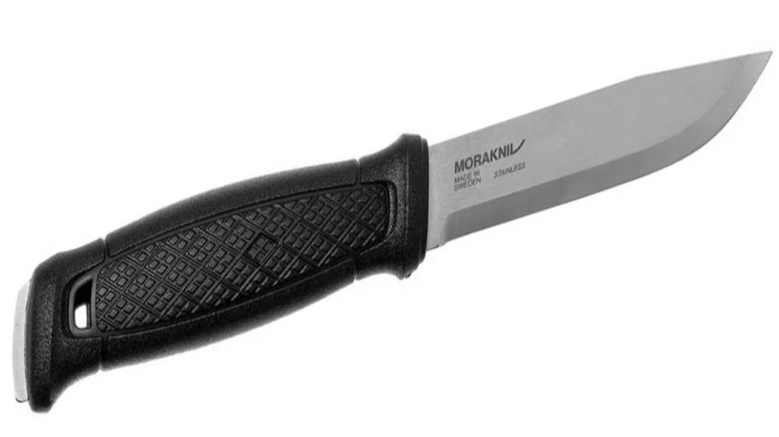 Mora Garberg Sandvik Stainless Steel Full-Tang Fixed-Blade Survival Knife with Sheath and Fire Starter 4.3 Inch 13914 - Image 2