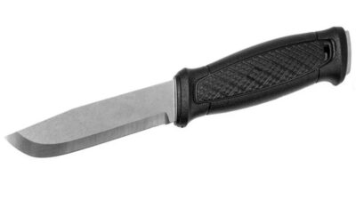 Mora Garberg Sandvik Stainless Steel Full-Tang Fixed-Blade Survival Knife with Sheath and Fire Starter 4.3 Inch 13914