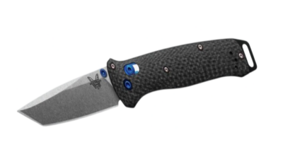 Bailout AXIS Folding Knife 3.38" M390 Stainless Steel Tanto Carbon Fiber Carbon Fiber 537-09